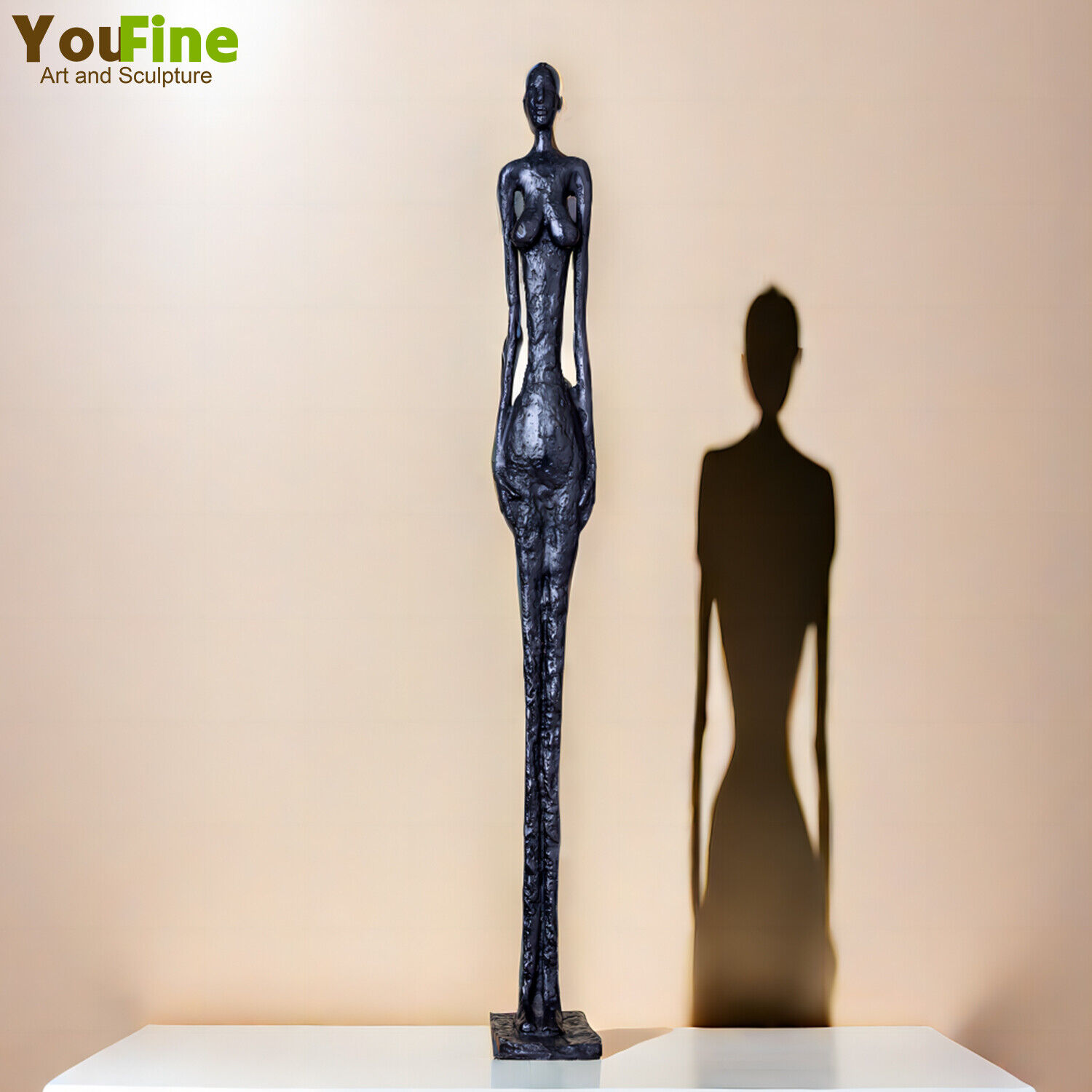 70cm Standing Woman II Bronze Sculptrue Alberto Giacometti Art Statue For Decor