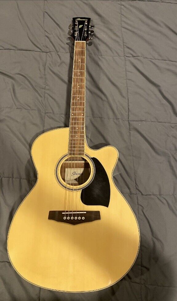 Ibanez PF15ECE-NT 6 String Acoustic-Electric Guitar - Blonde