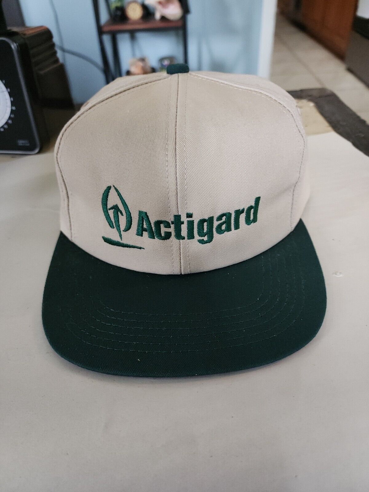 Actigard Tan Green SnapBack Hat NOS Fungicide By Syngenta Farming
