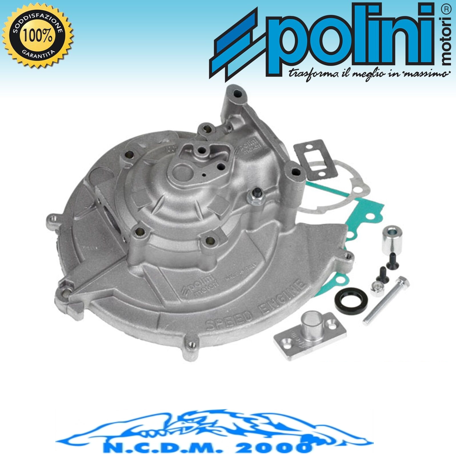 Set Crankcase Engine Polini Complete Pins Ciao Si Bravo Boxer Boss Eco Cba