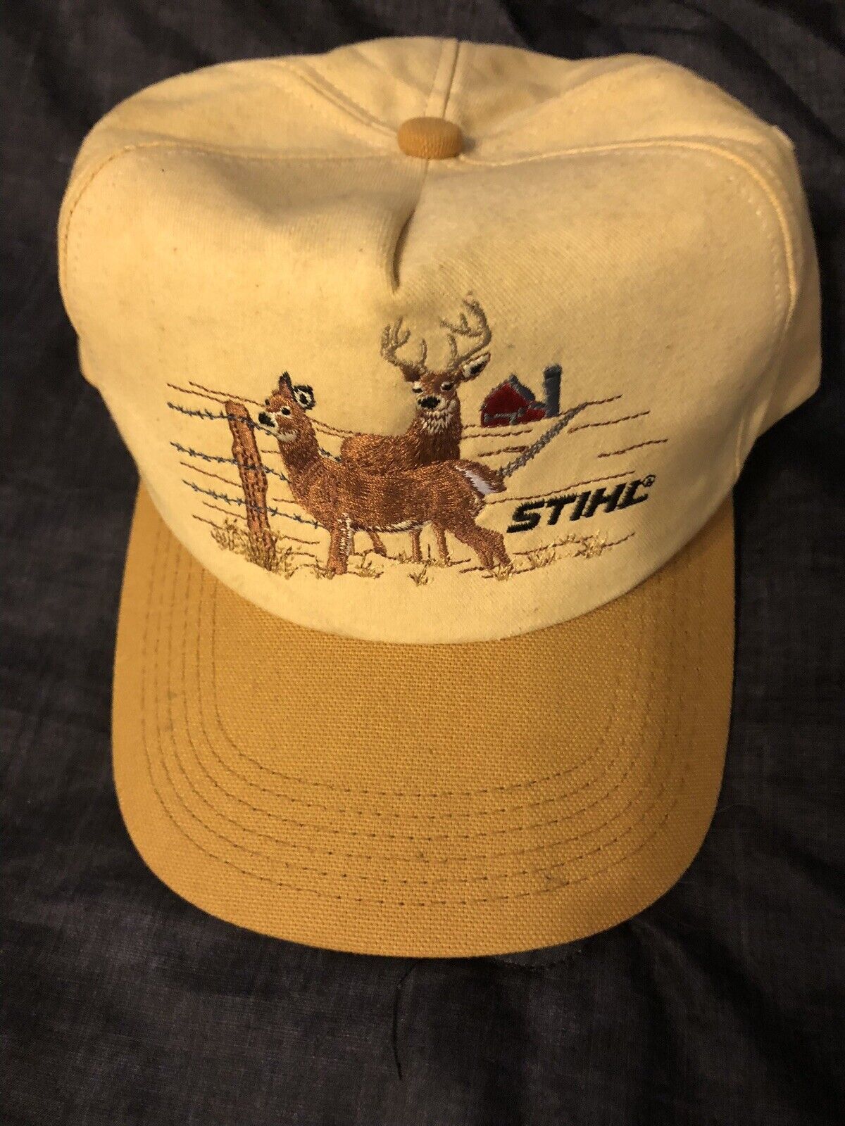 Vintage Stihl Deer Hat Cap 