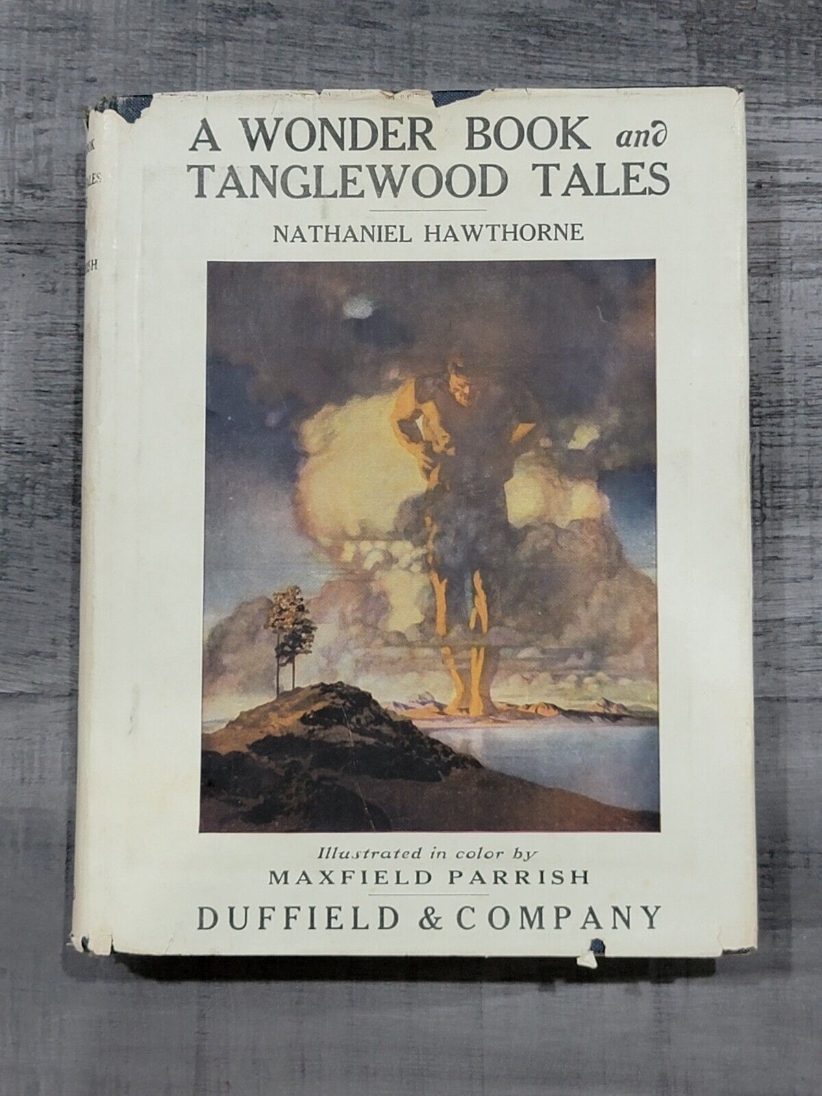 A Wonder Book and Tanglewood Tales Nathaniel Hawthorne Maxfield Parrish 1910 HCD