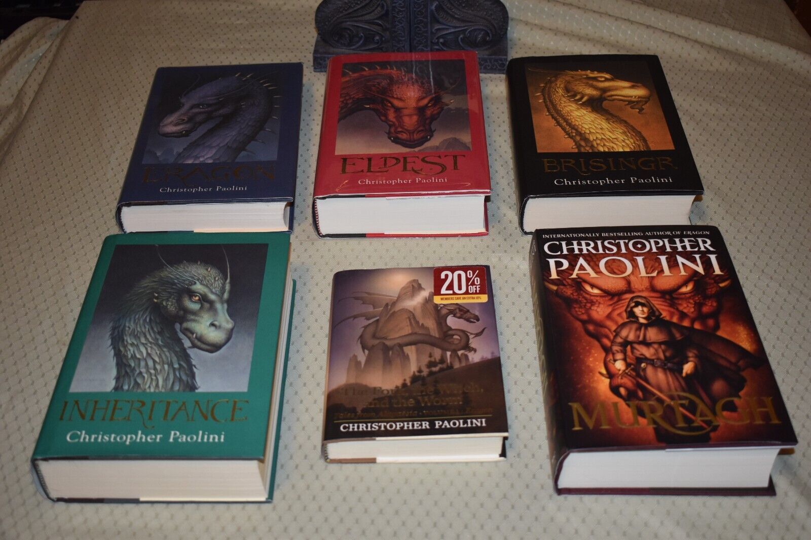 Inheritance Cycle/Eragon series/set C. Paolini (ALL 1st Edition/First Printing)