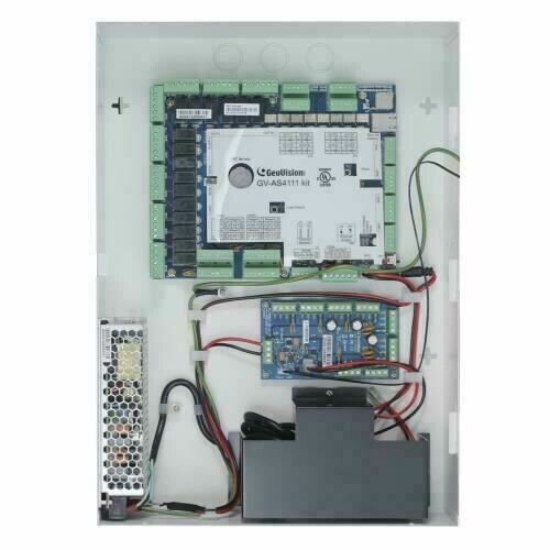 GEOVISION GV-AS4111 4 Door Access Controller Kit with Power Board and Cabinet