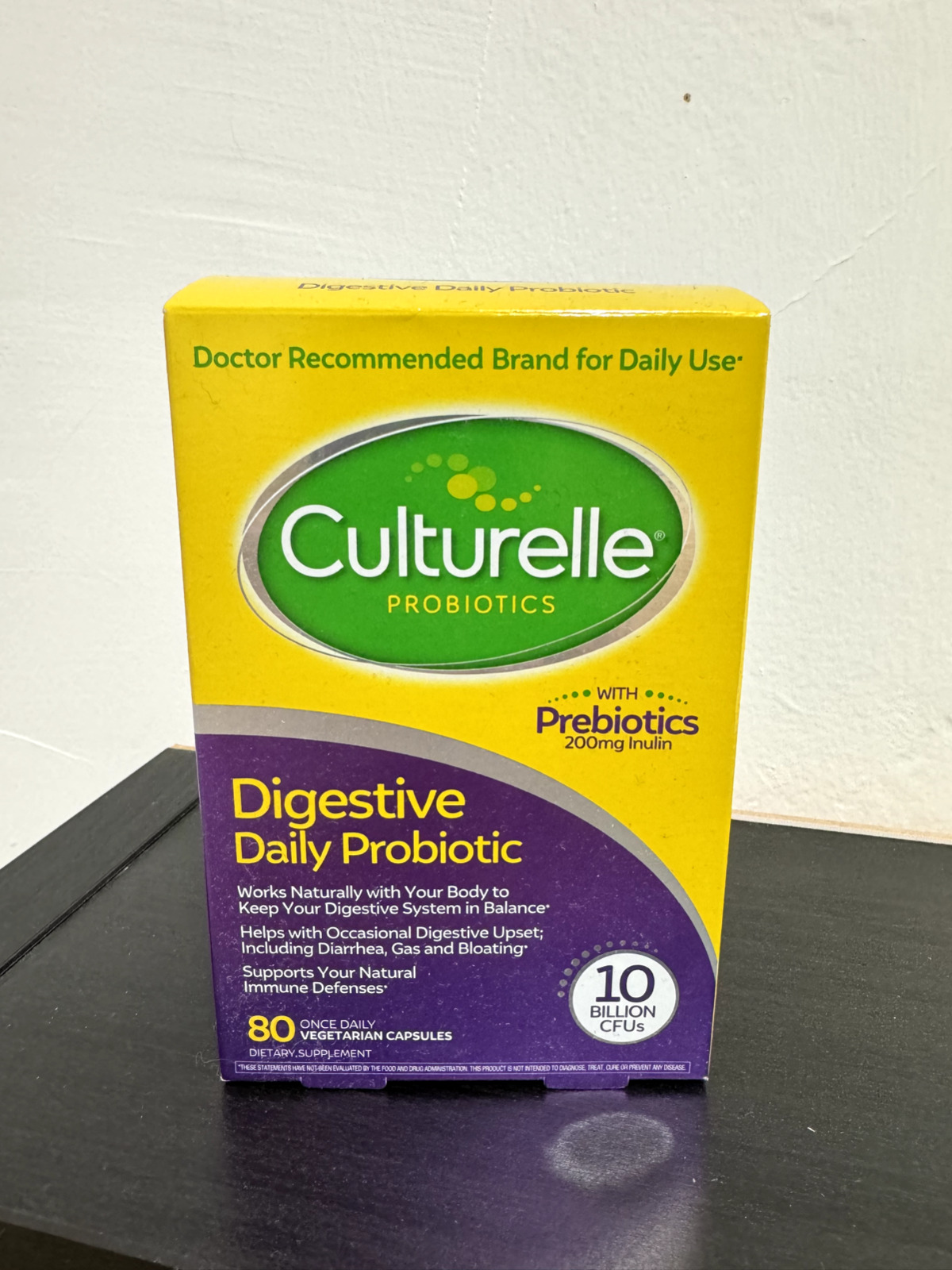 Culturelle Digestive Daily Probiotic 80 Capsules EXP  02/26