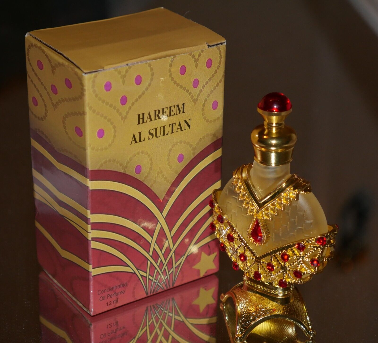 Hareem Al Sultan Gold Arabian Concentrated Perfume Oil for Women Long Lasting US