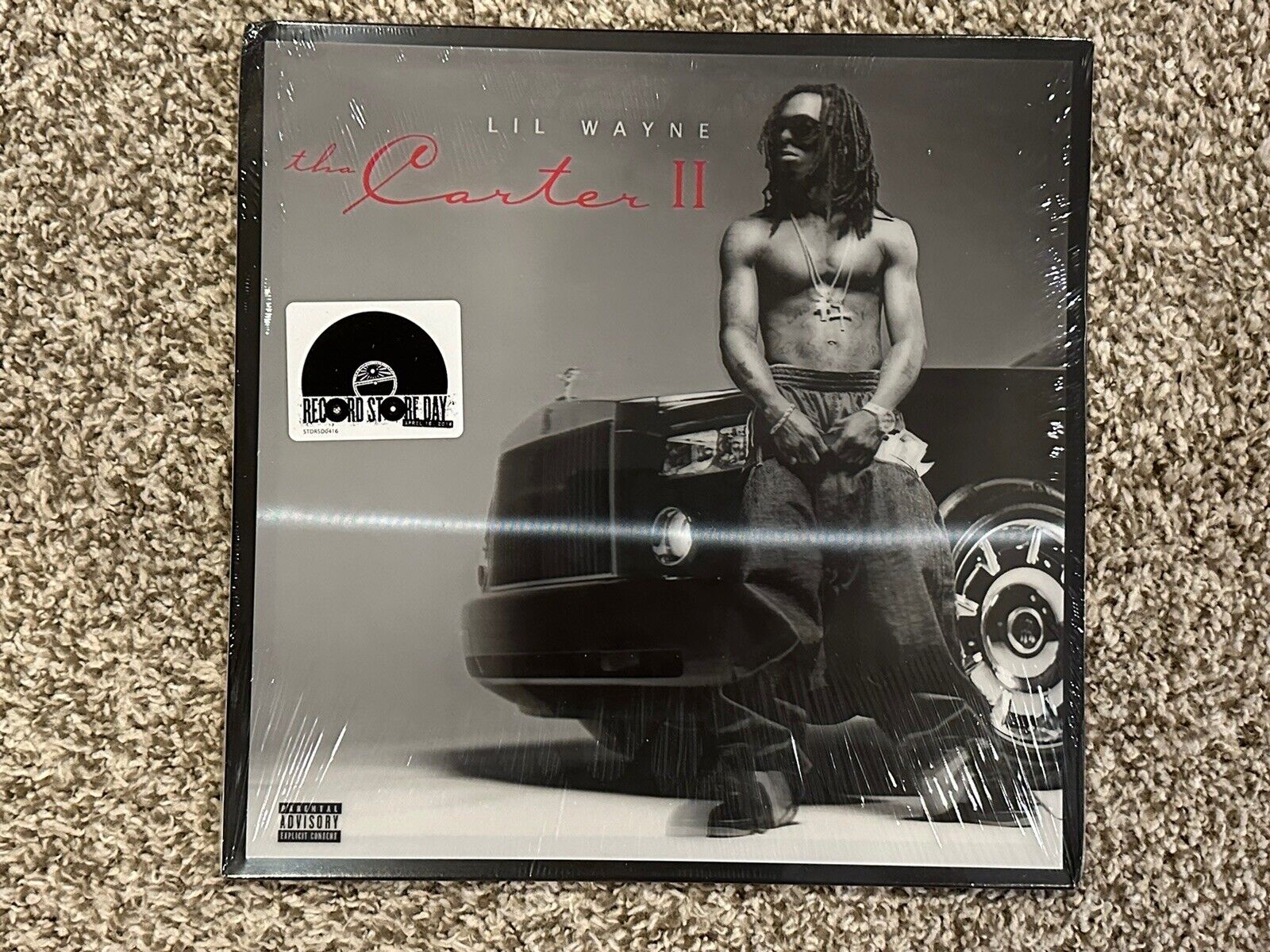 Lil Wayne -Tha Carter II 2LP Vinyl Record (RSD Exclusive, LE, Lenticular Cover)
