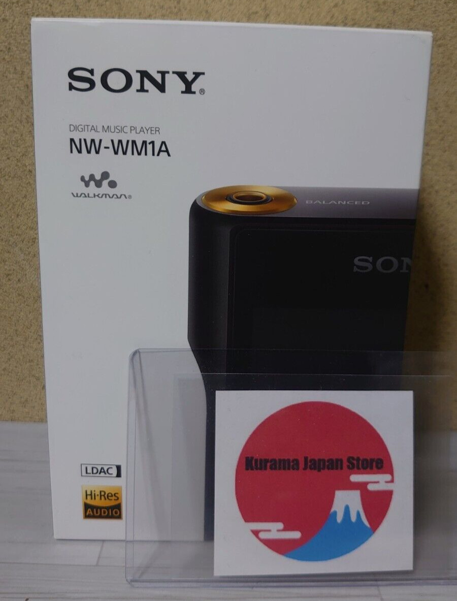 SONY NW-WM1A Black WM1 Series Digital Audio Music Player Walkman Japanese Used