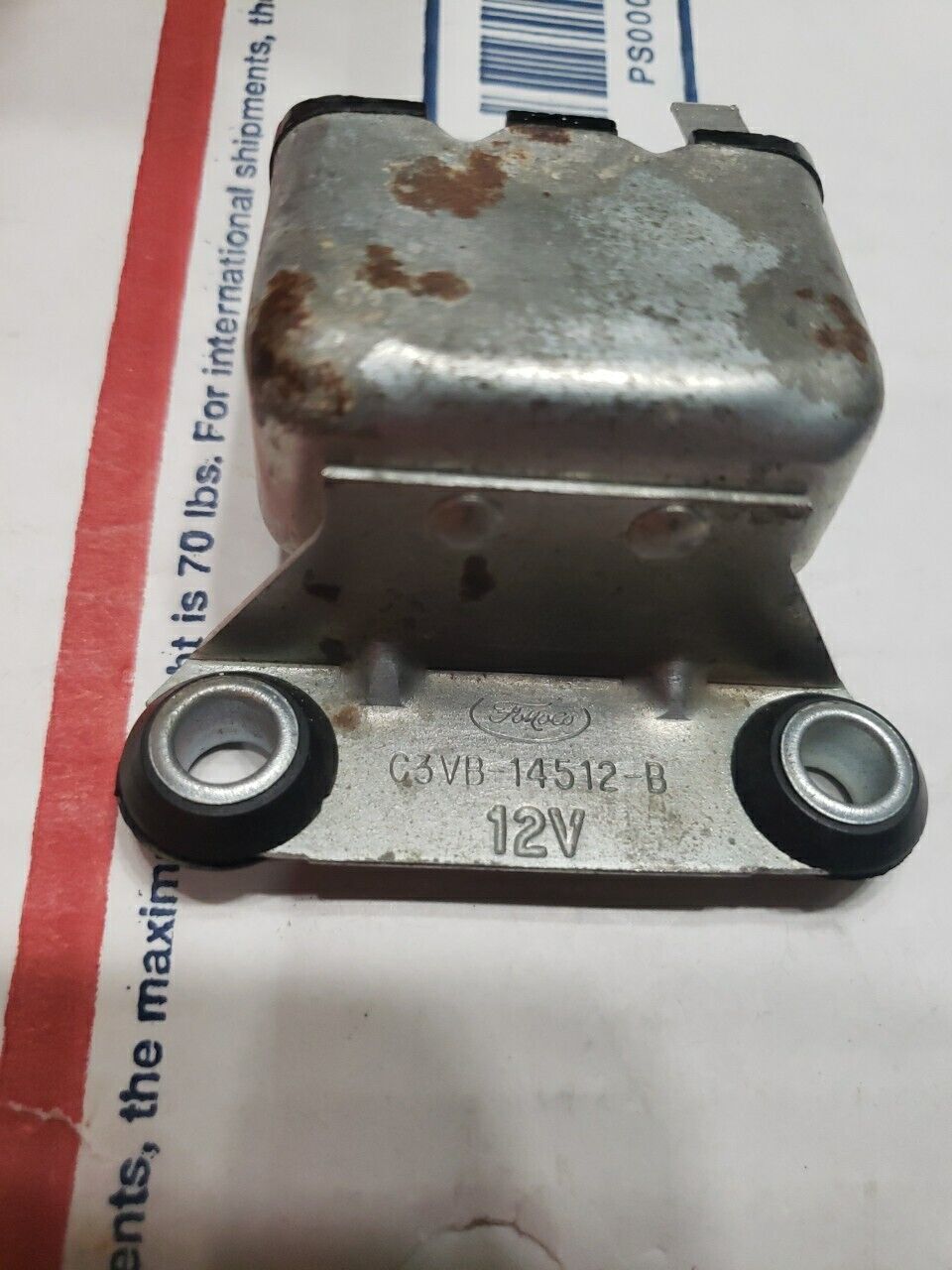 1963-1965 Lincoln Window Down Relay C3VB-14512-B  NEW OLD STOCK
