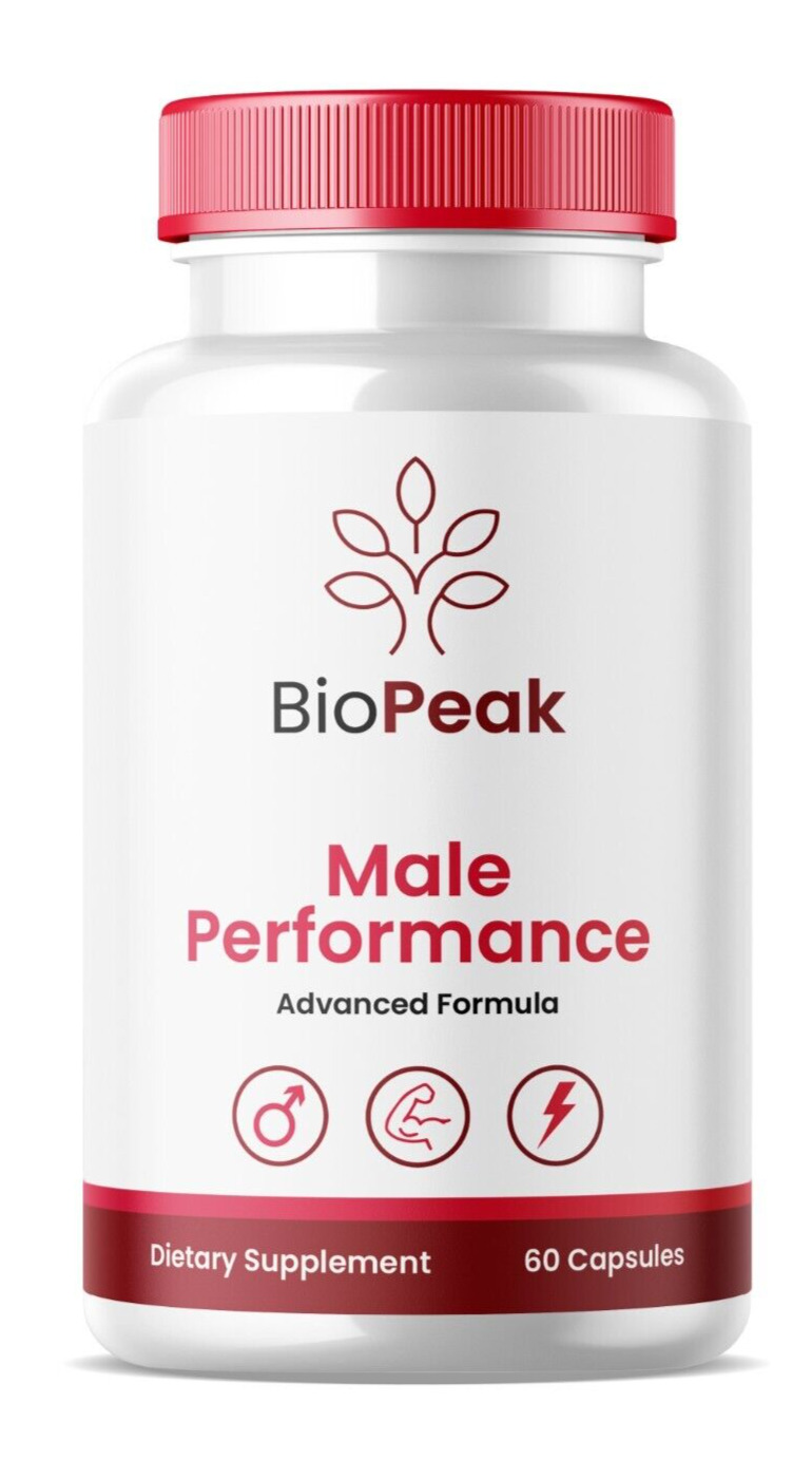 BioPeak Men Enhancement Capsules, BioPeak Pills Last longer BiggerD (1 Bottle)
