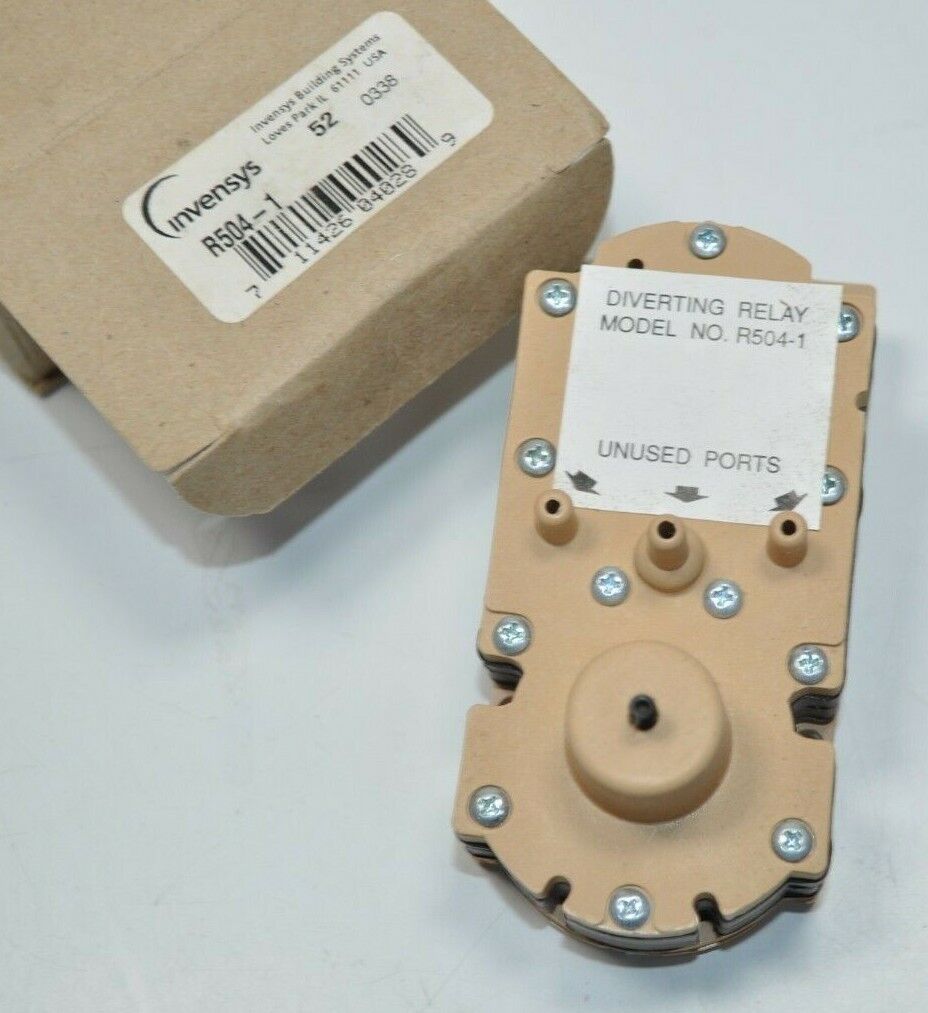 NEW Invensys Robertshaw Diverting Relay Model# R504-1