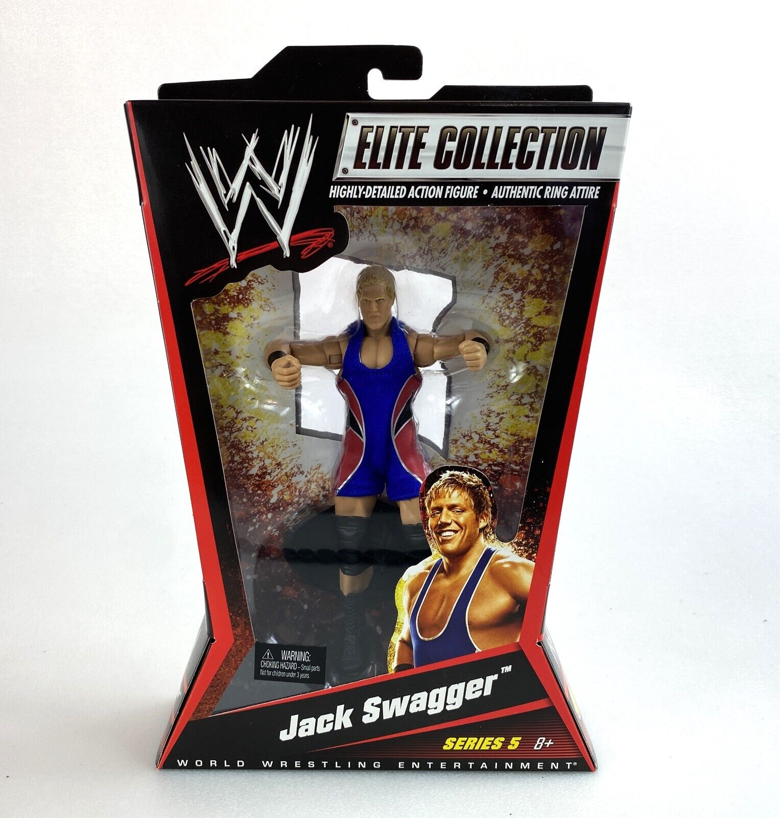 Jack Swagger WWE Mattel Elite Series 5 Figure New Sealed 2011 AEW Jake Hager