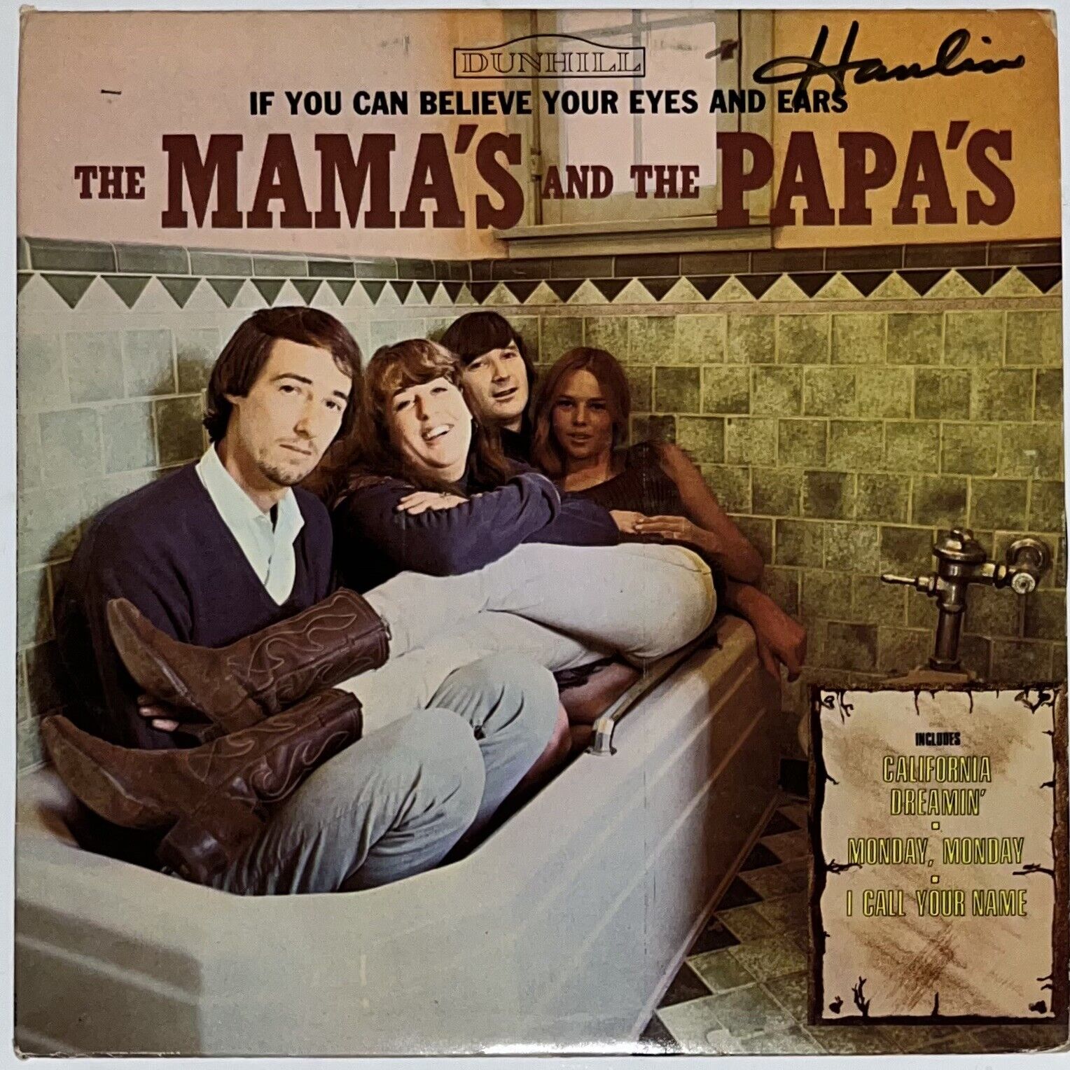The Mamas & The Papas - If You Can Believe Your Eyes And Ears Vinyl LP - 1966