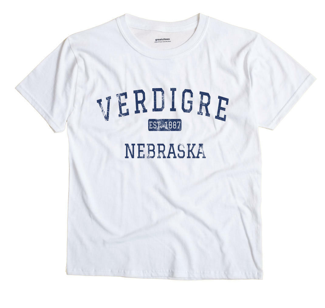 Verdigre Nebraska NE T-Shirt EST
