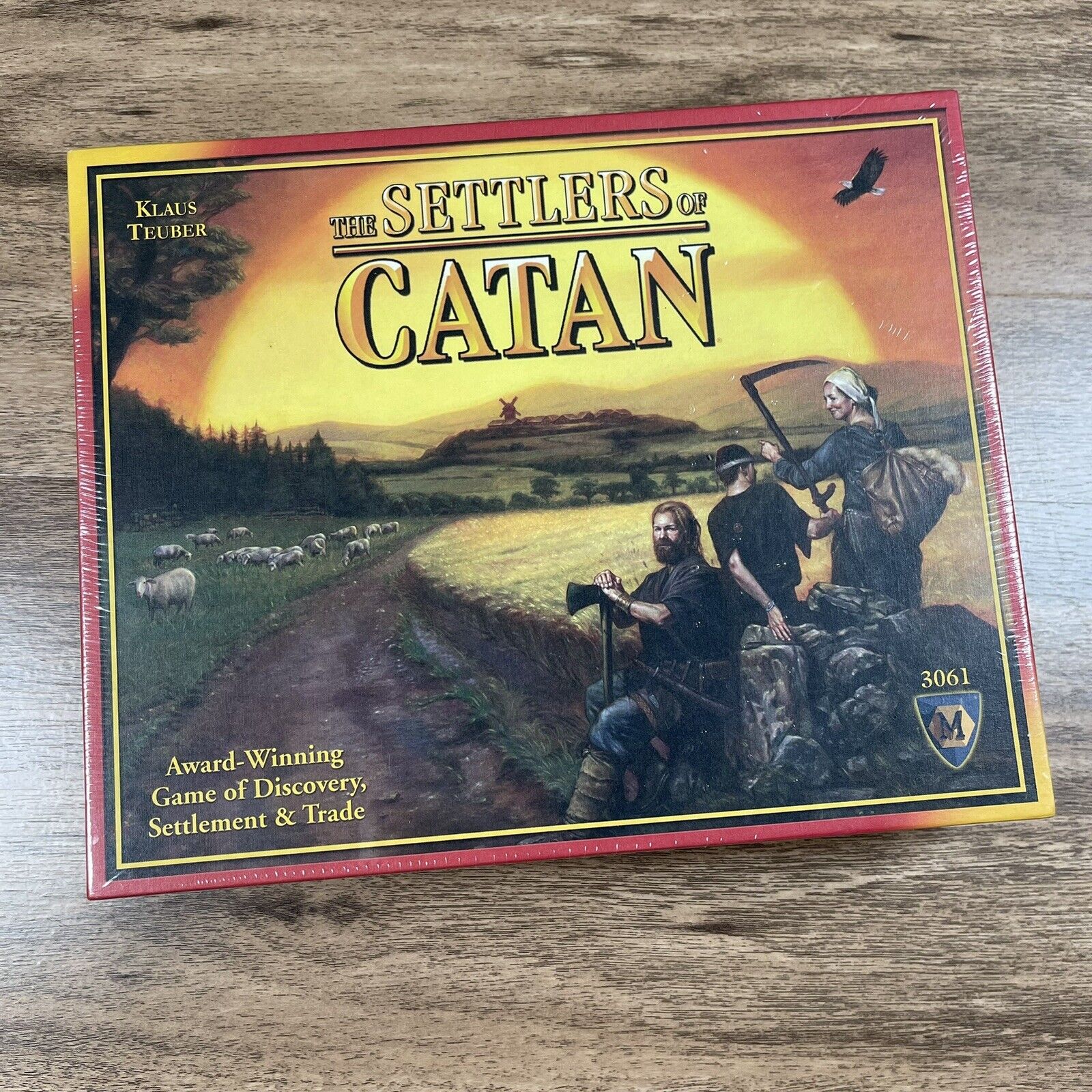 Klaus Teuber The Settlers of Catan Mayfair Games 3061 SEALED 2007 Board Game USA