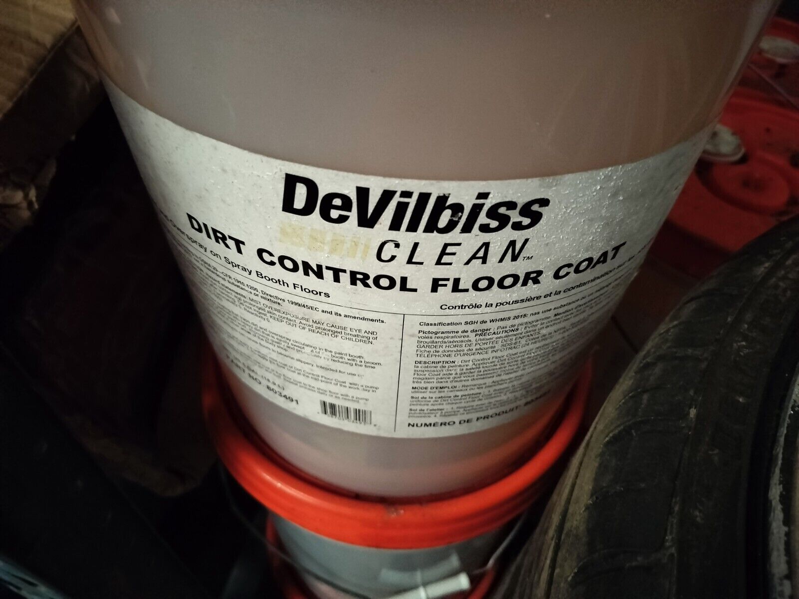 Devilbiss Dirt Control Coat-5 Gallons 803491