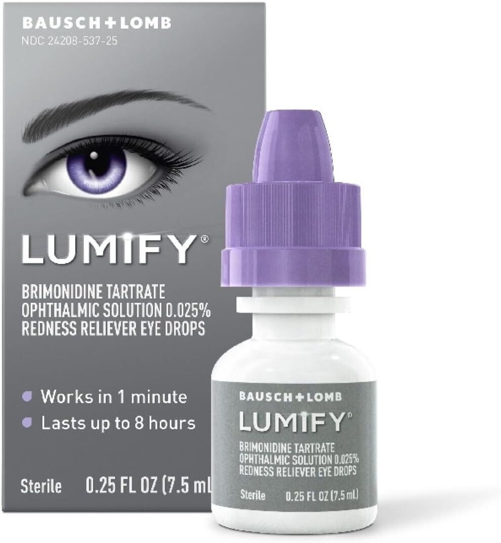 Lumify Redness Reliever Eye Drops - 0.25 Fl. OZ.(7.5 ml.)