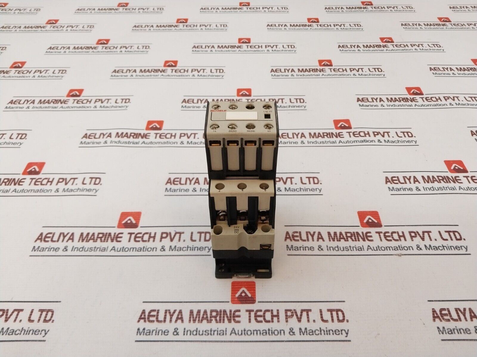 Schiele Lig-22 Relay Auxiliary Contactor Contactor 54a 660v
