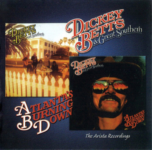 Dickey Betts Great Southern & Atlanta's Burning Down (CD) Album