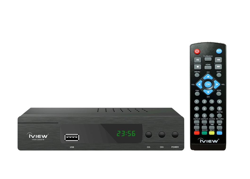 Digital converter box 3300Stb with Recording, Media Player, Built-in Digital