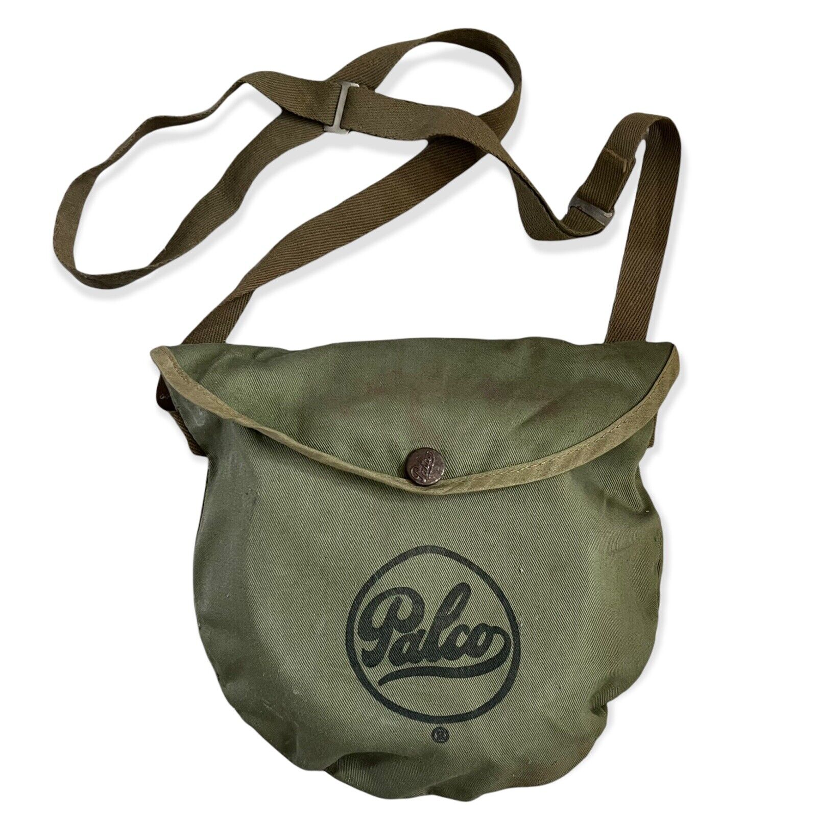 Vintage Palco Camping Mess Kit w/Original Green Canvass Bag