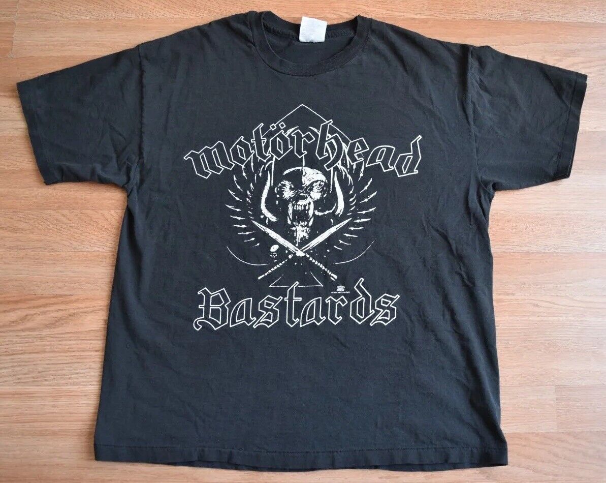 Vintage 1994 Motorhead Bastards Tour Shirt Tee L Rare 90s Motörhead Lemmy