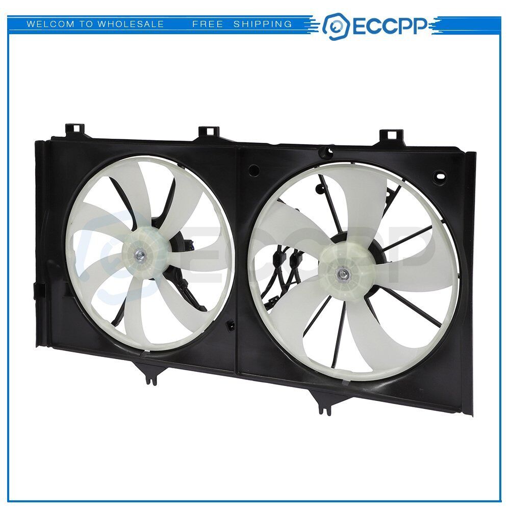 Radiator Condenser Cooling Fan Assembly For 2005 2006 2007-2012 Toyota Avalon