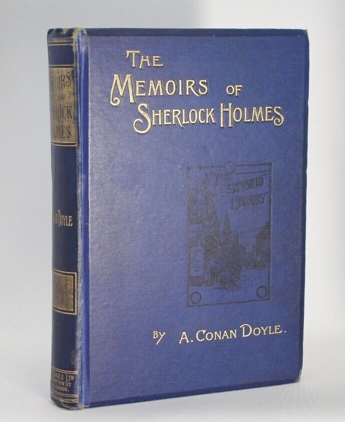** Rare ** The Memoirs of Sherlock Holmes By Arthur Conan Doyle 1st Ed 1894