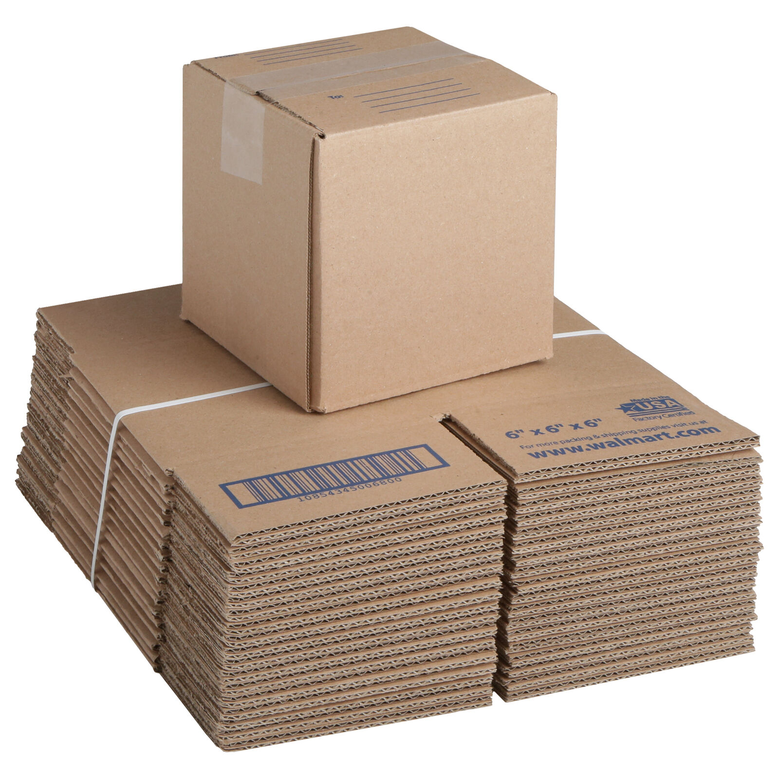 30pcs 6x6x6 Cardboard Paper Boxes Mailing Packing Shipping Box 0.5 lb Recycle