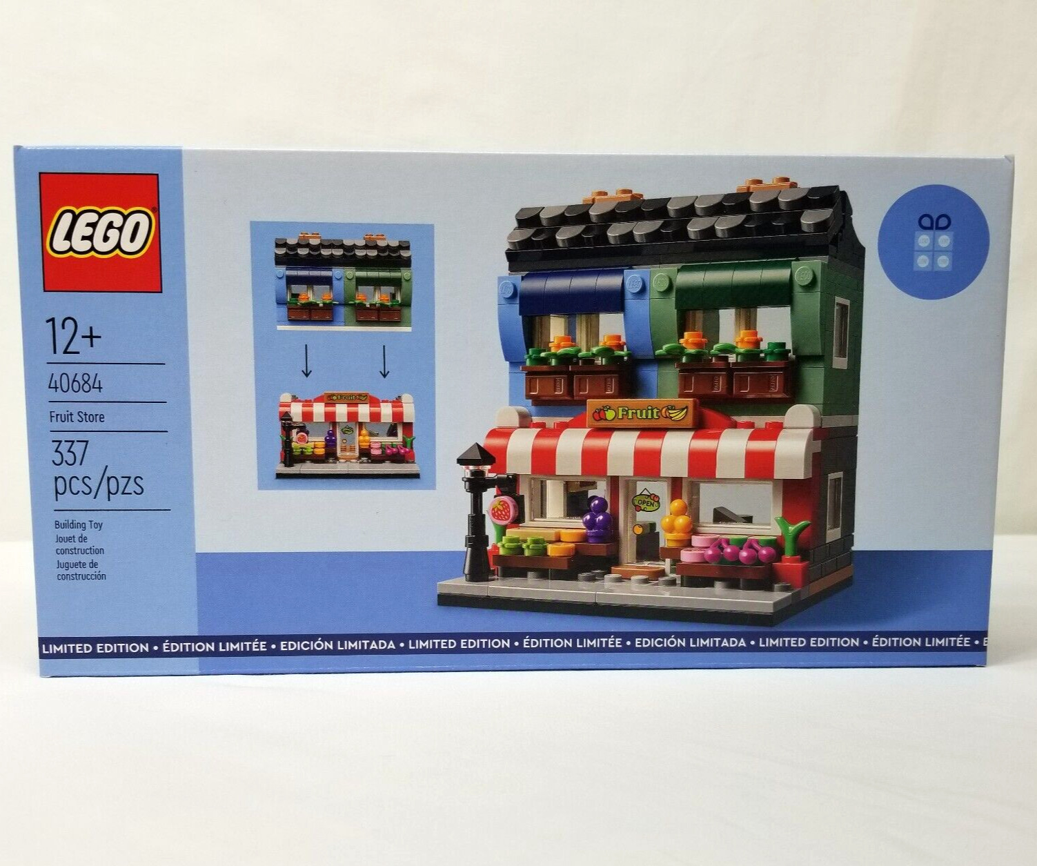 Lego 40684 Fruit Store Limited Edition GWP Mini Model Lego Store New Sealed VIP