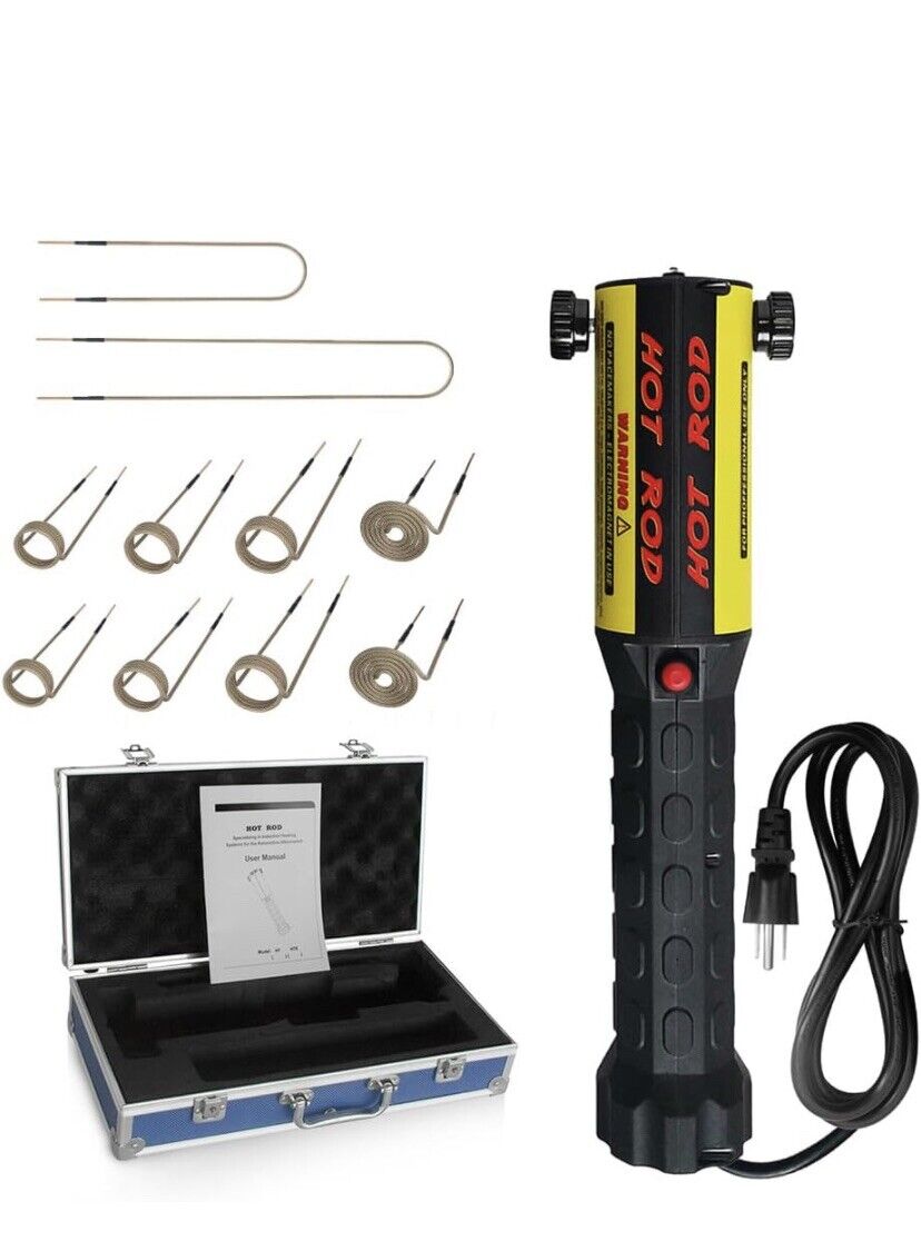 Solary Magnetic Induction Heater Kit, With 10 Coils And Tool Box
