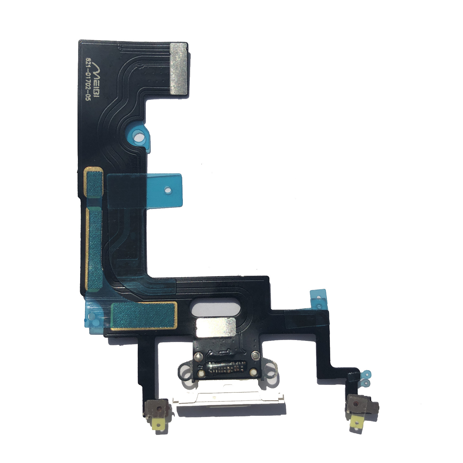 OEM Charger Charging Port Dock Flex Cable Mic Replacement for iPhone XR White