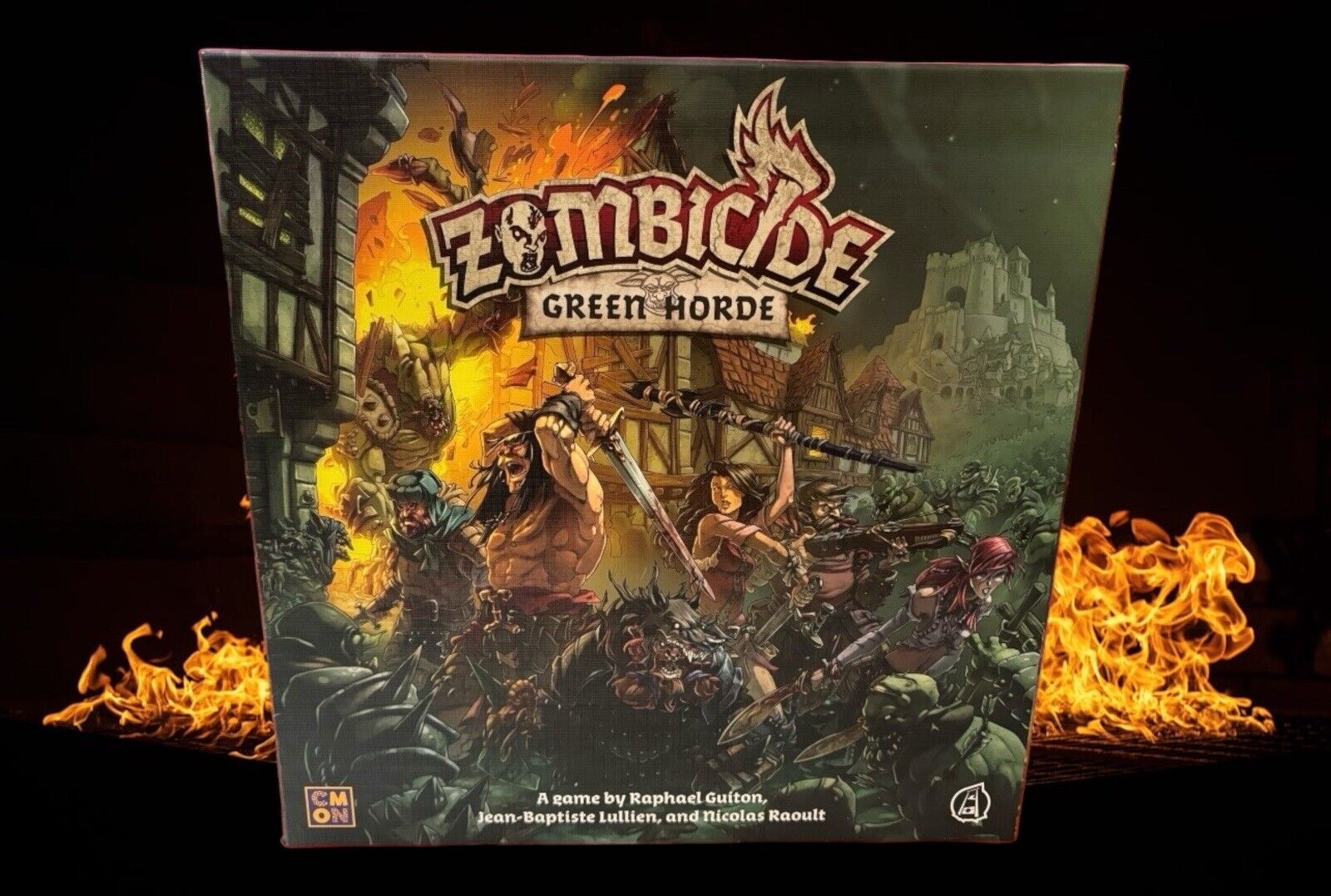 Zombicide: Green Horde – Horde Box (2018) Complete Preowned