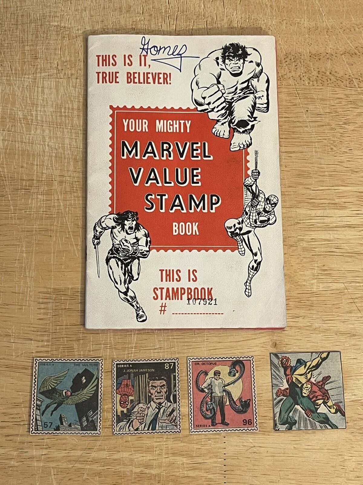 1974 Marvel Value Stamp Book Series A Near Complete Set With Some Extra Stamps