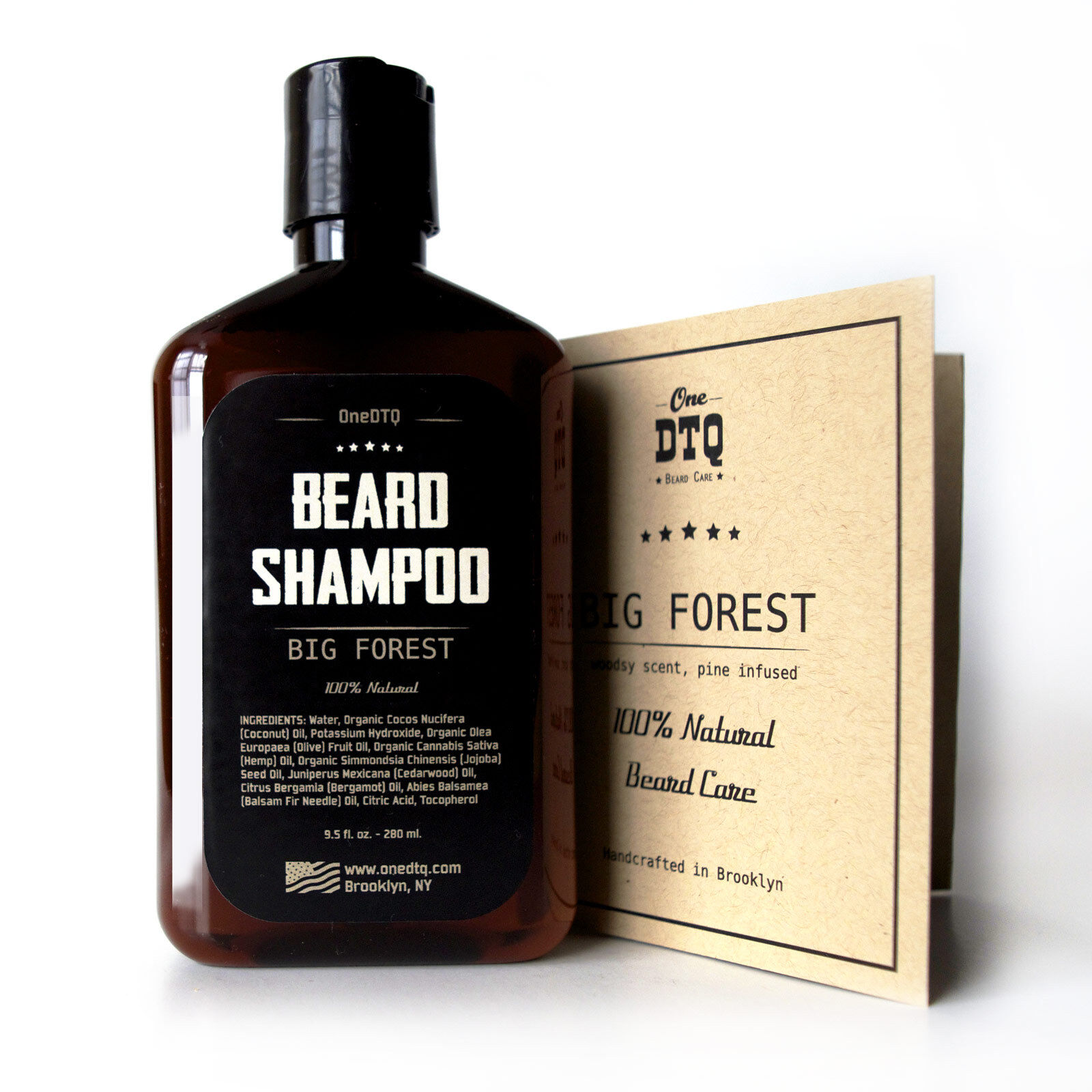 Big Forest Beard Shampoo - Thoroughly Cleans, Conditions & Promotes Beard Growth