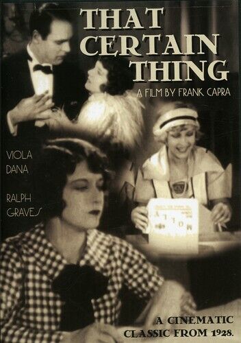 That Certain Thing [New DVD] Black & White, Silent Movie