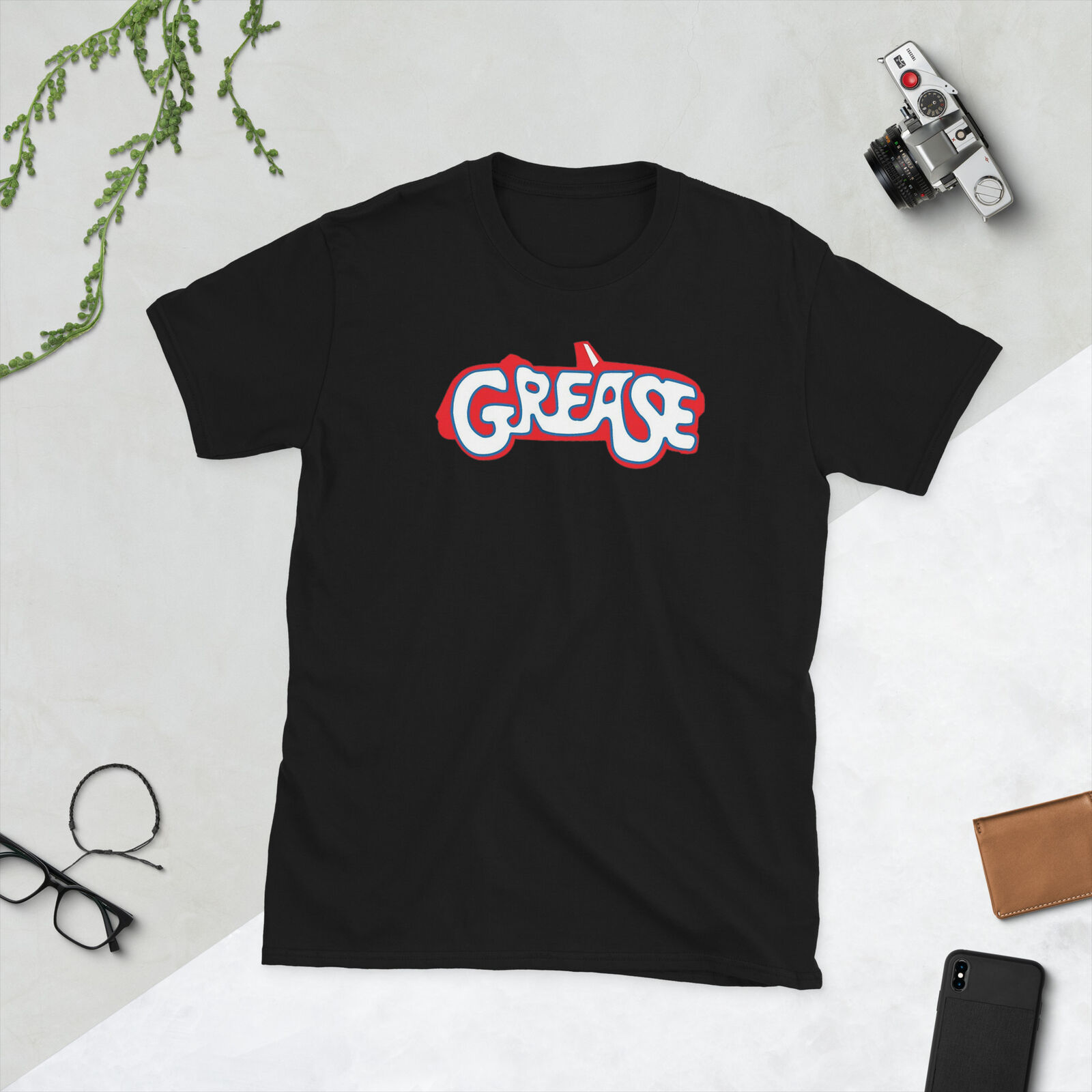 Grease Unisex Basic Softstyle T-Shirt - Gildan 64000