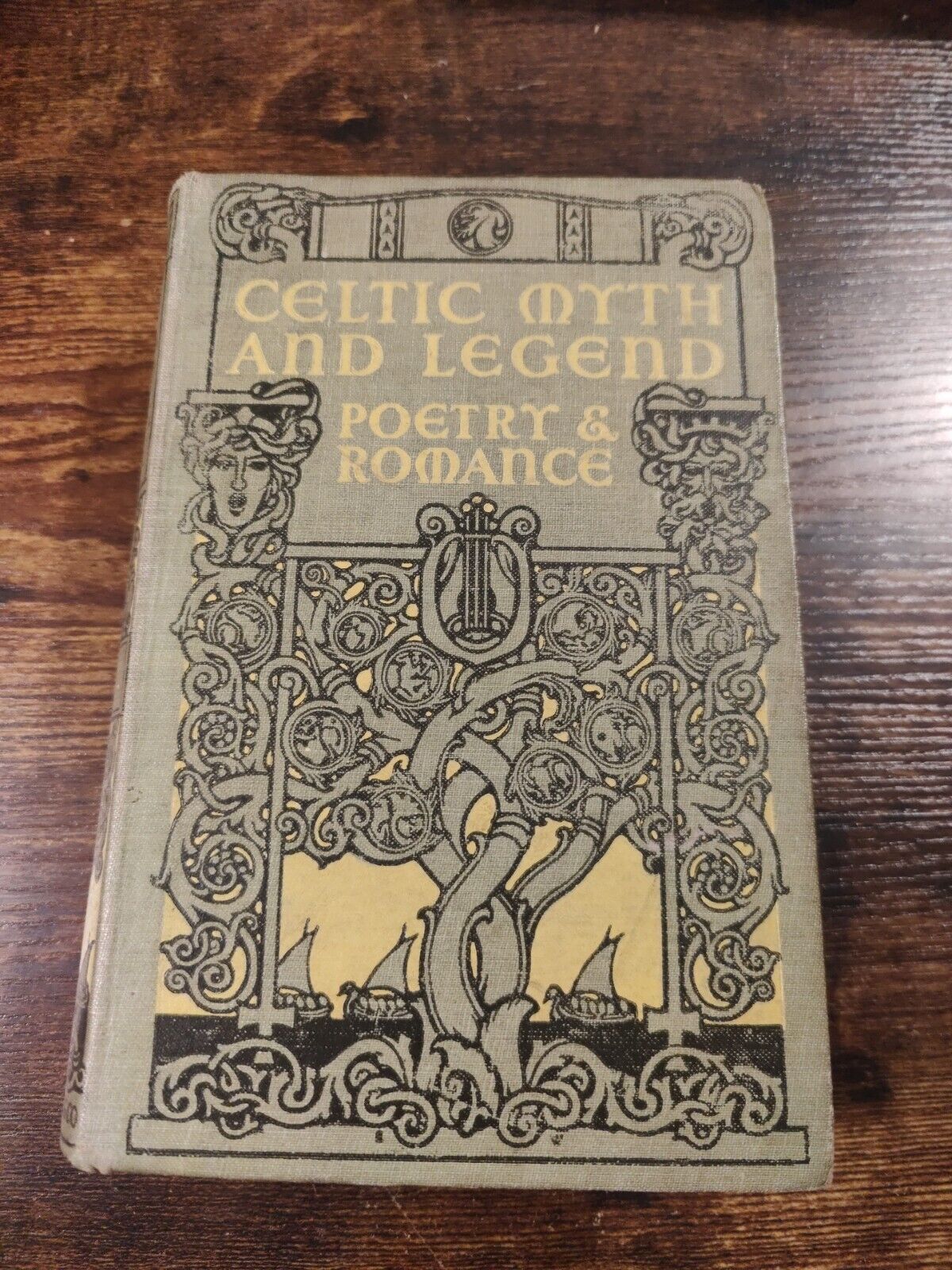 1910 Vintage Mythology Book: Celtic Myth And Legend By Charles Squire