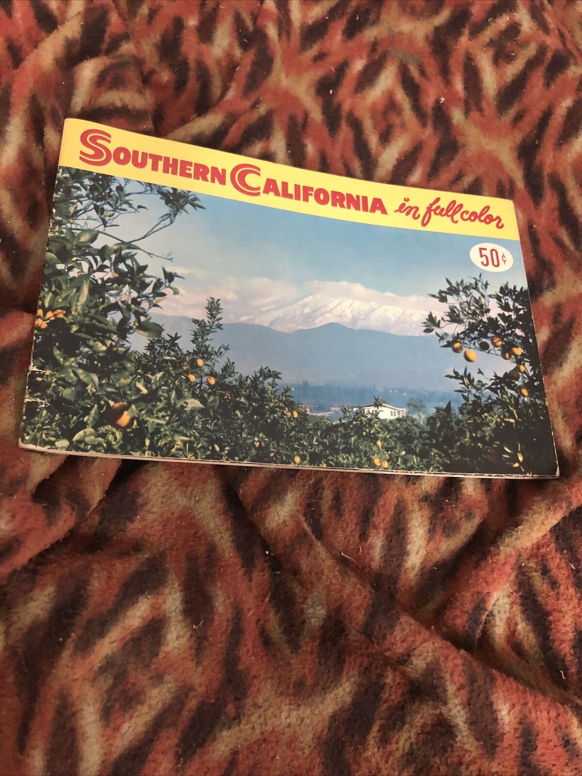 southern california in full color Mirro-Krome 1950s 1960s Vintage Souvenir