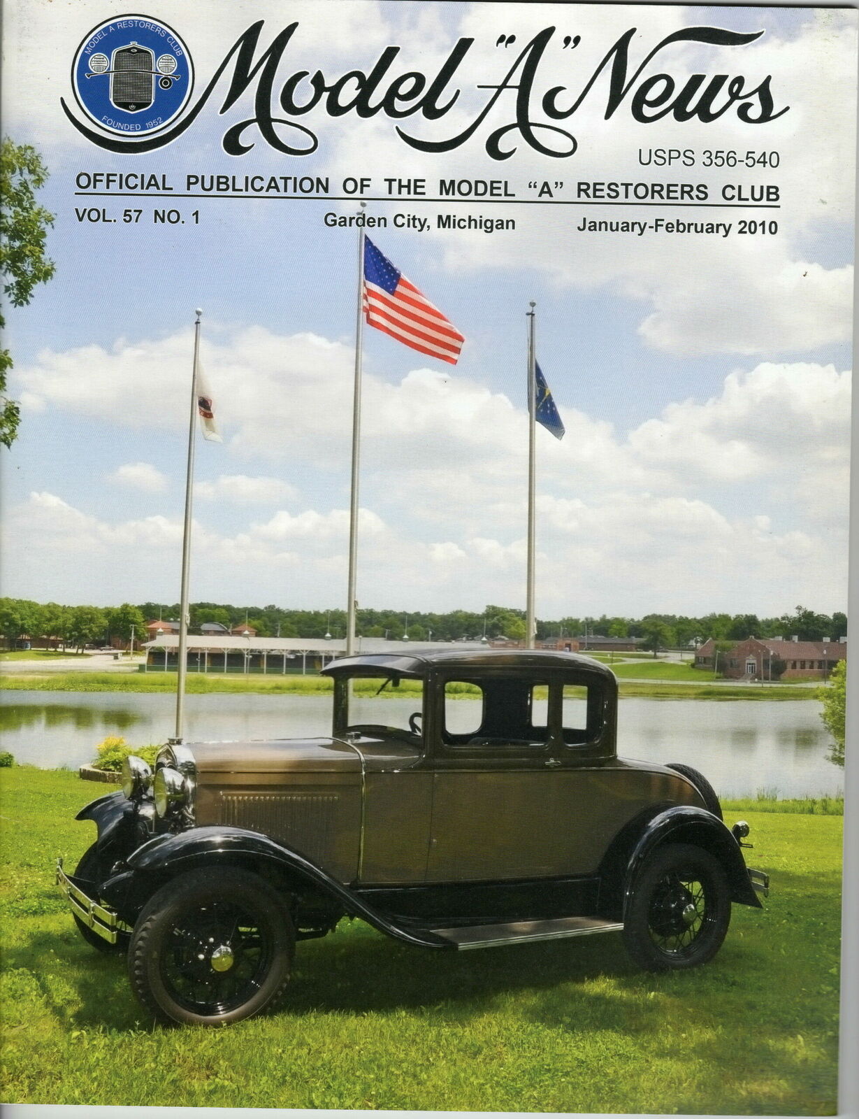 ANTIQUE 1931 STANDARD SPORT COUPE - MODEL “A” NEWS OFFICIAL PUBLICATION  2011 