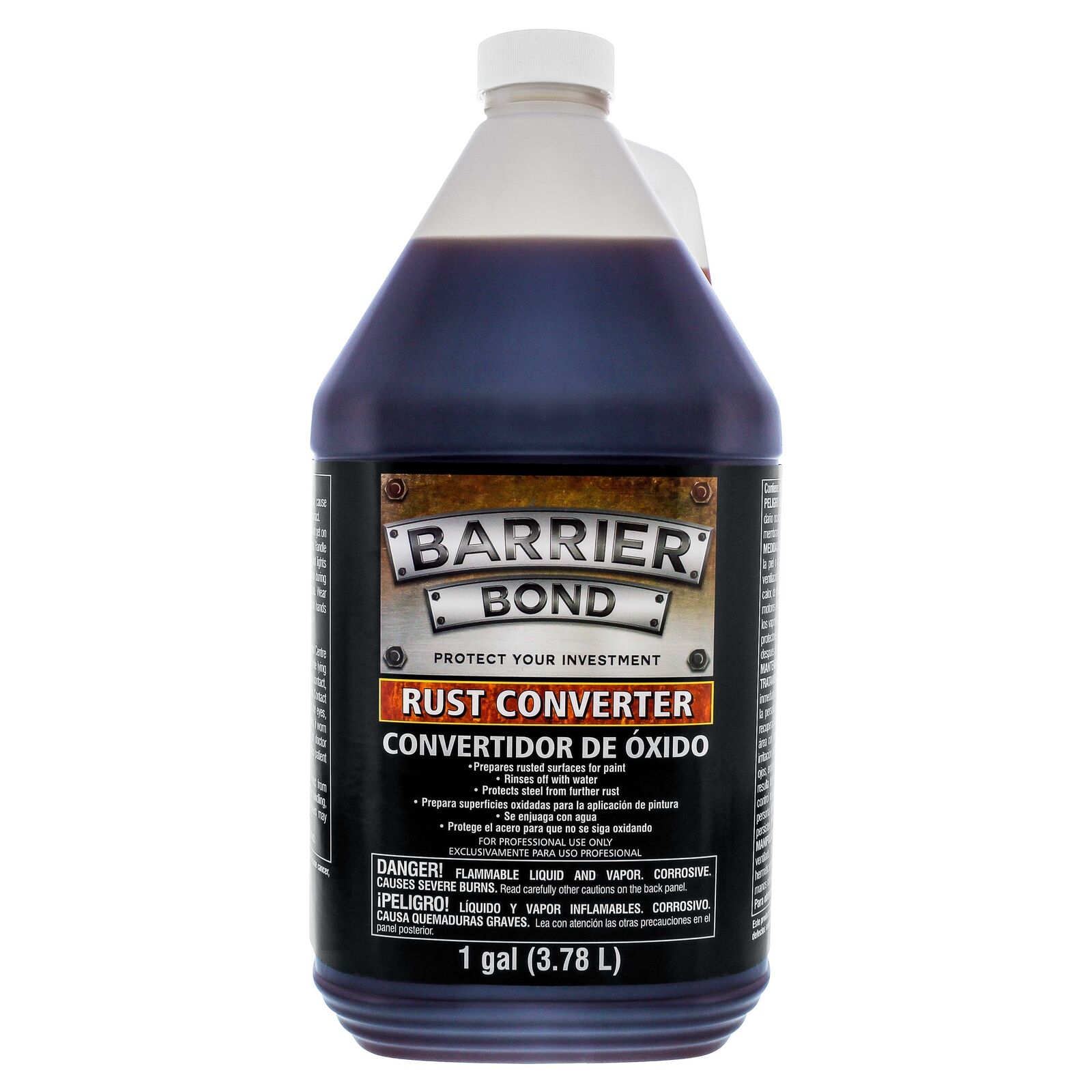 Barrier Bond - Rust Off - Rust-Converter Coating - 1 Gallon Container