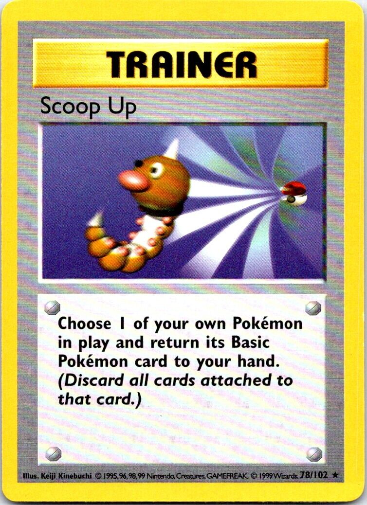 1999 Classic - Base Set Scoop Up Null/Rare #78 Shadowless