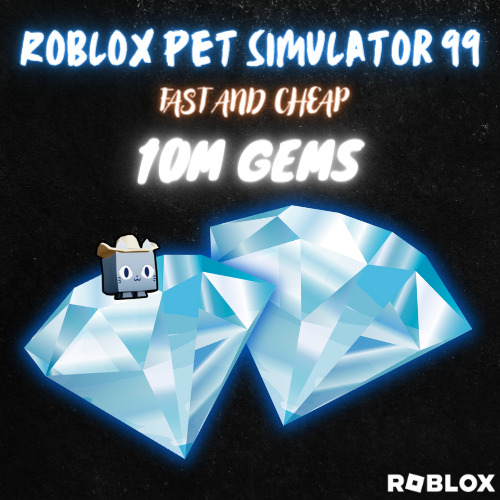 Roblox Pet Simulator 99 Gems (Pet Sim99 PS99) 💎CHEAPEST | FASTEST | RELIABLE✅