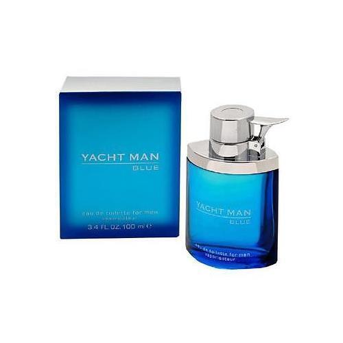 Yacht Man Blue by Myrurgia 3.4 oz EDT Cologne for Men New In Box