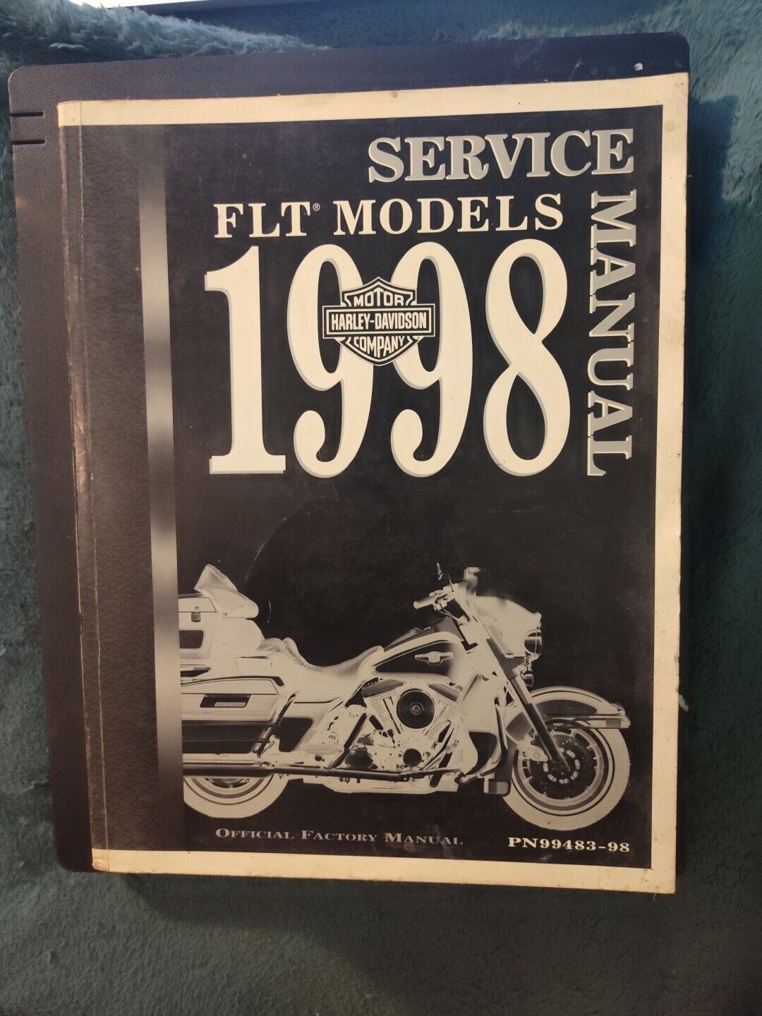 Harley-Davidson 1998 FLT Models Service Manual PN 99483-98 Pls See Pics