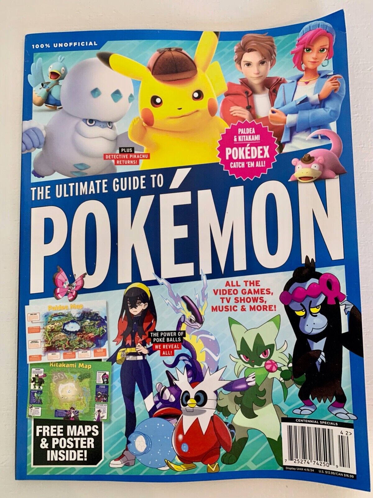 2024 The Ultimate Guide to Pokemon Centennial Specials Magazine NEW