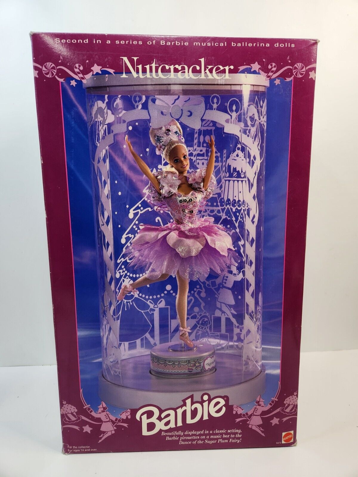 Barbie Musical Nutcracker Ballerina Doll Sugarplum Fairy 1991 NIB