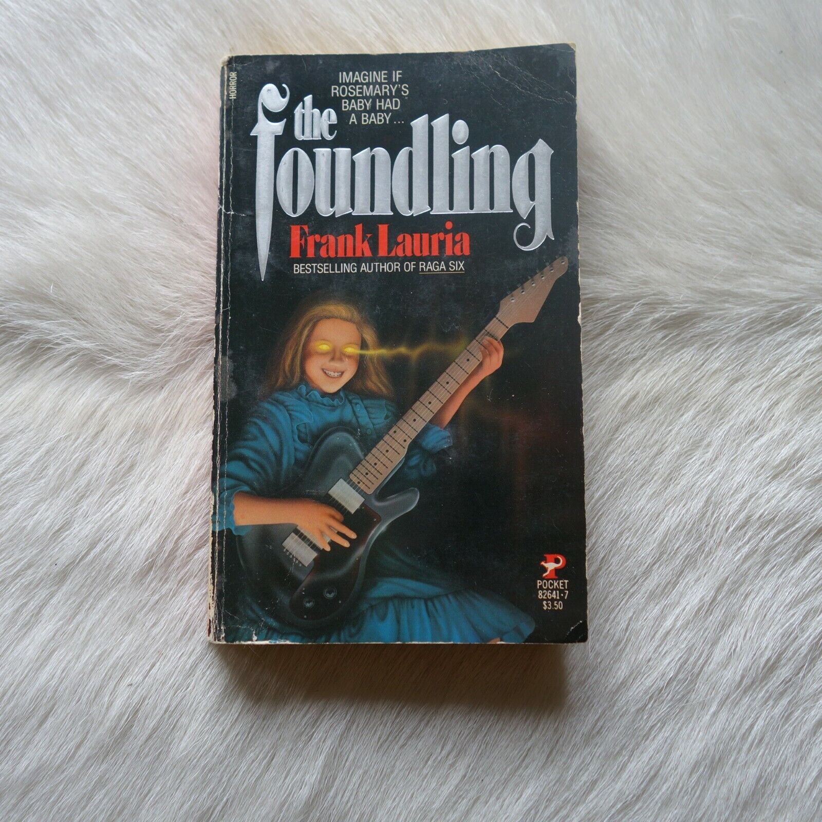 Vintage FRANK LAURIA The Foundling First Edition 1984 Vintage HORROR Book