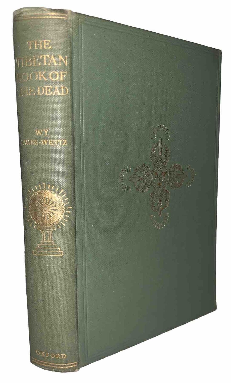 THE TIBETAN BOOK OF THE DEAD, by W. Y. EVANS-WENTZ, 1936, 1st Ed, 2nd, BUDDHISM