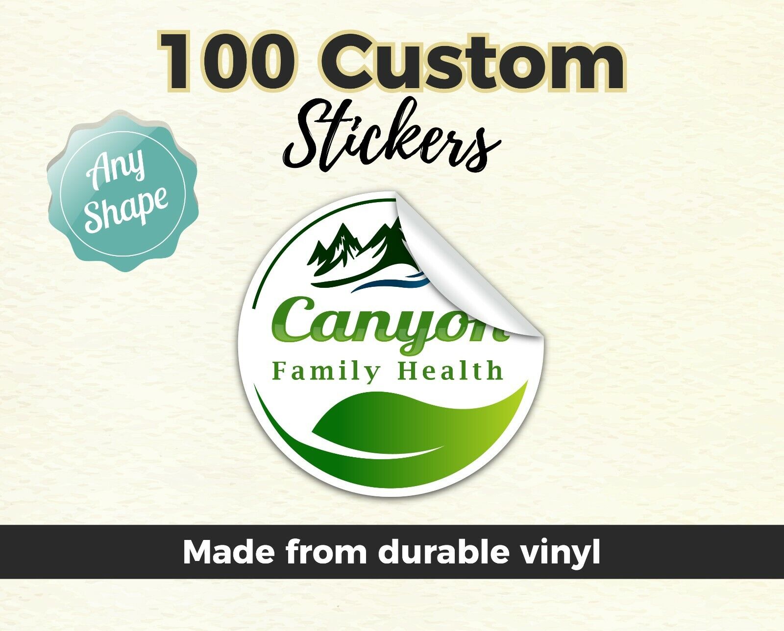 Custom logo stickers |  Product Labels | Die cut Stickers  custom stickers bulk 